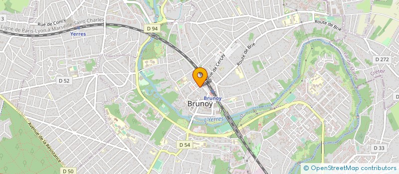 localisation de l'entreprise MONSIEUR BENOIT FONTENEL à BRUNOY