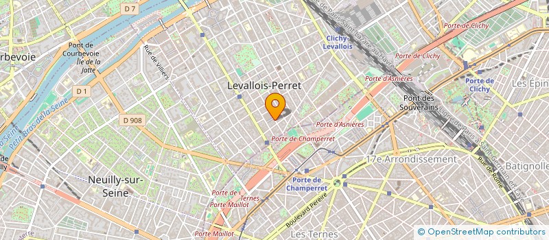 localisation de l'entreprise MONSIEUR BENOIT FORMET à LEVALLOIS-PERRET