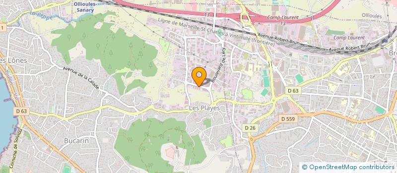 localisation de l'entreprise MONSIEUR BENOIT FOSSET à SIX-FOURS-LES-PLAGES