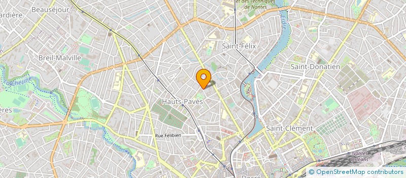 localisation de l'entreprise MONSIEUR BENOIT FOSSOUX à NANTES