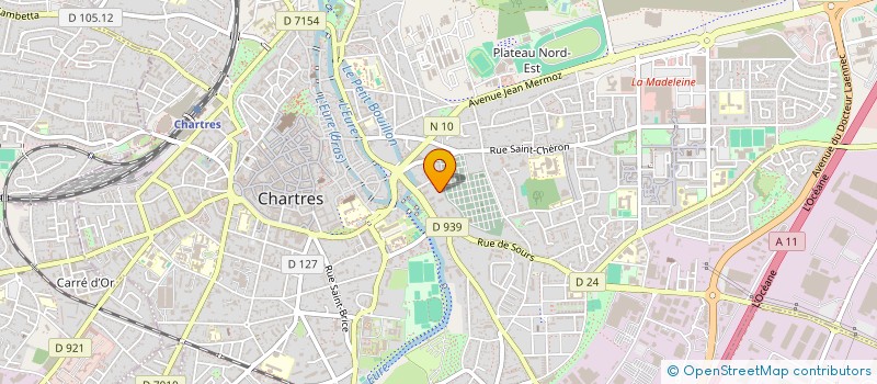 localisation de l'entreprise MONSIEUR BENOIT FOUCAULT à SAINT-JOUVENT