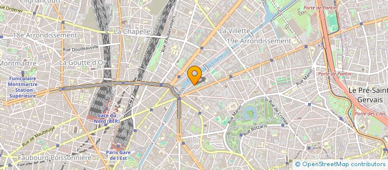 localisation de l'entreprise MONSIEUR BENOIT FOUCHE  PARIS