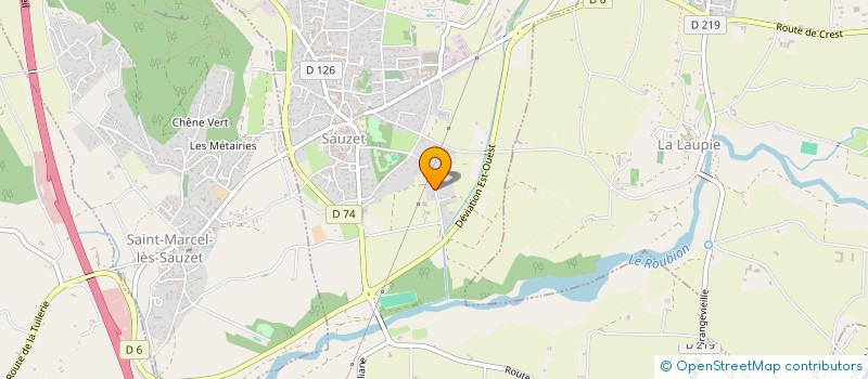 localisation de l'entreprise MONSIEUR BENOIT FOUCHE  SAUZET