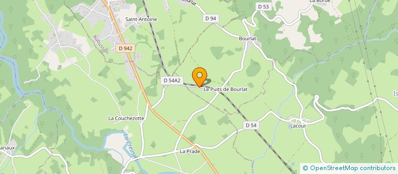 localisation de l'entreprise MONSIEUR BENOIT FOUCHET à SAINT-PARDOUX-LES-CARDS