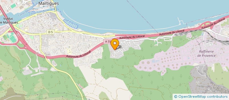 localisation de l'entreprise MONSIEUR BENOIT FOUQUE  MARTIGUES