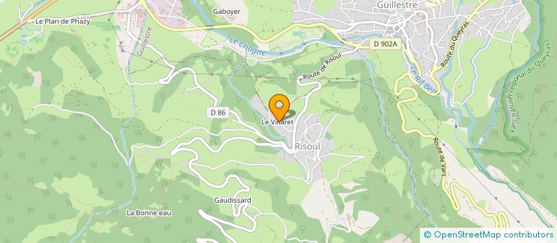 localisation de l'entreprise MONSIEUR BENOIT FOURNIER  CEILLAC