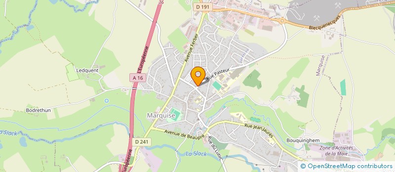 localisation de l'entreprise MONSIEUR BENOIT FOURNIER  FERQUES