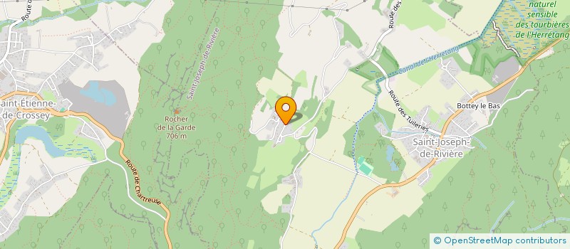 localisation de l'entreprise MONSIEUR BENOIT FRANCILLON  SAINT-JOSEPH-DE-RIVIERE