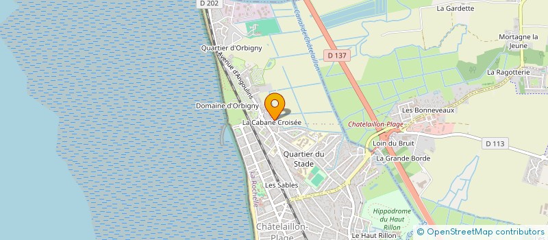 localisation de l'entreprise MONSIEUR BENOIT FRANCOIS à CHATELAILLON-PLAGE