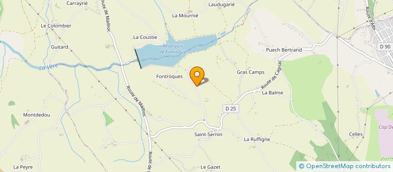localisation de l'entreprise MONSIEUR BENOIT FRAYSSE à VILLENEUVE-SUR-VERE