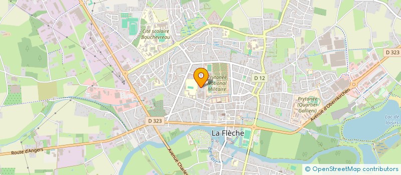 localisation de l'entreprise MONSIEUR BENOIT FRESLON à LA FLECHE