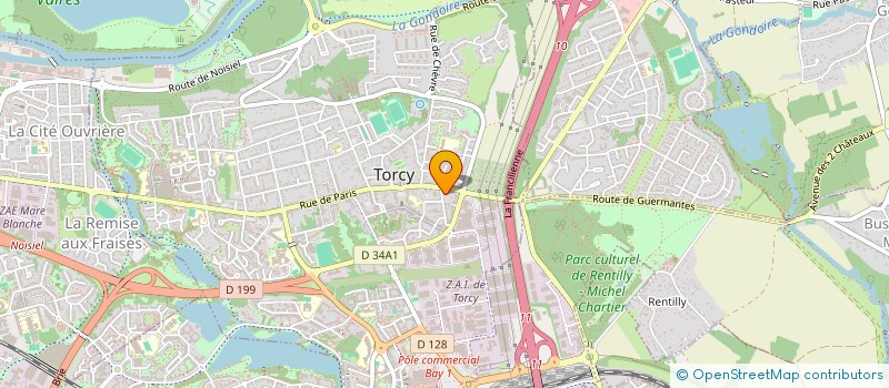 localisation de l'entreprise MONSIEUR BENOIT FRIANT à TORCY