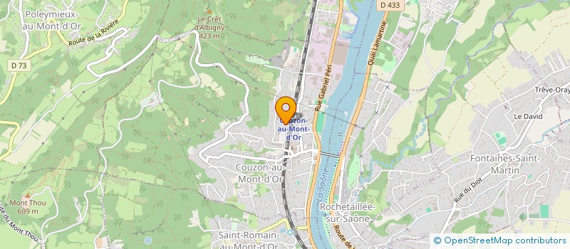 localisation de l'entreprise MONSIEUR BENOIT FRUHINSHOLZ  COUZON-AU-MONT-D OR