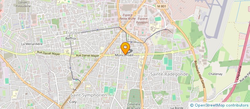 localisation de l'entreprise MONSIEUR BENOIT GAGNEPAIN  TOURS