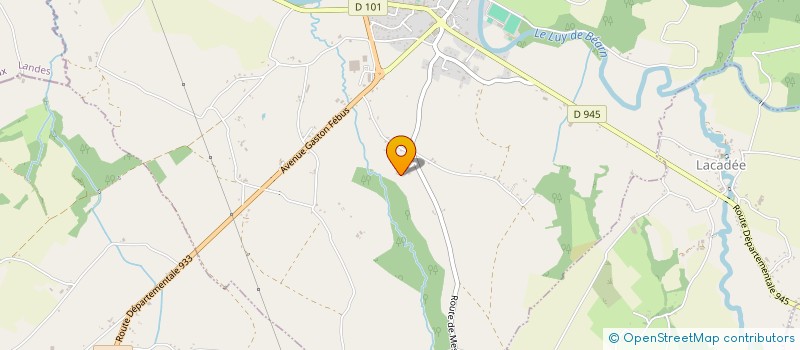 localisation de l'entreprise MONSIEUR BENOIT GAHAT  SAULT-DE-NAVAILLES