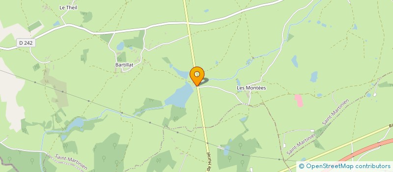 localisation de l'entreprise MONSIEUR BENOIT GAILLOT  SAINT-MARTINIEN