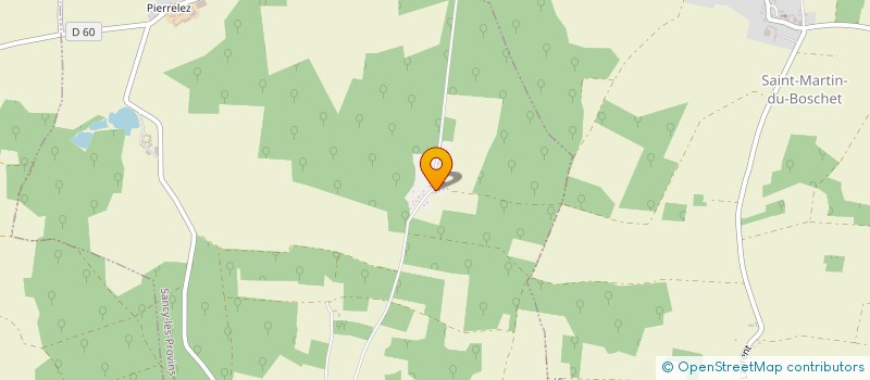 localisation de l'entreprise MONSIEUR BENOIT GALLET  SANCY-LES-PROVINS