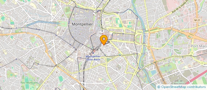 localisation de l'entreprise MONSIEUR BENOIT GALOPIN à MONTPELLIER