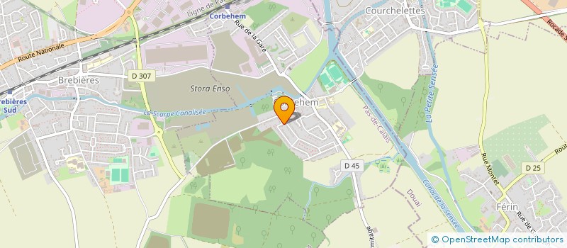 localisation de l'entreprise MONSIEUR BENOIT GANCZARCZYK  CORBEHEM