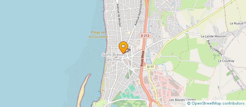 localisation de l'entreprise MONSIEUR BENOIT GANTIER à SAINT-BREVIN-LES-PINS