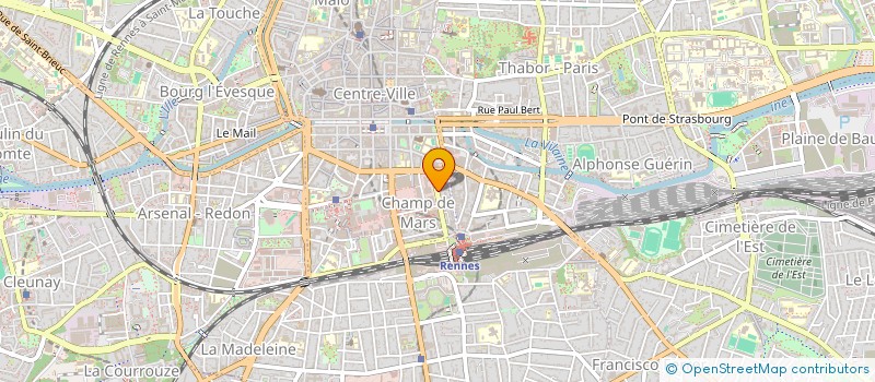 localisation de l'entreprise MONSIEUR BENOIT GASNIER à RENNES