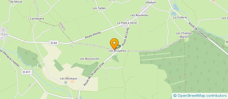 localisation de l'entreprise MONSIEUR BENOIT GASPARIN  VALIGNY