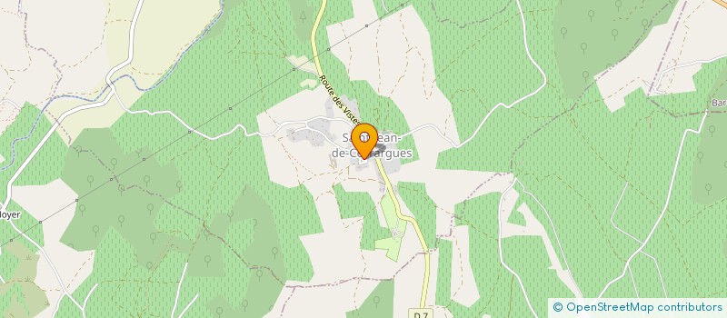 localisation de l'entreprise MONSIEUR BENOIT GASTAUD  SAINT-JEAN-DE-CEYRARGUES