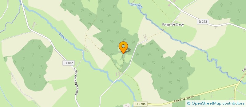 localisation de l'entreprise MONSIEUR BENOIT GAUTHIER  SAINT-GERMAIN-CHASSENAY