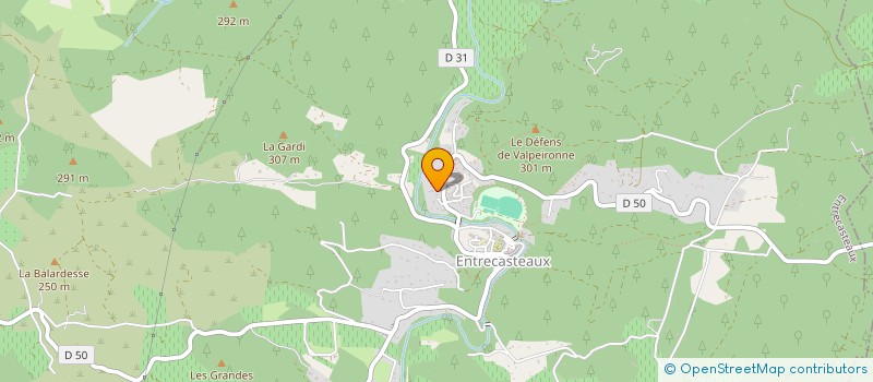 localisation de l'entreprise MONSIEUR BENOIT GAUTIER à CORRENS