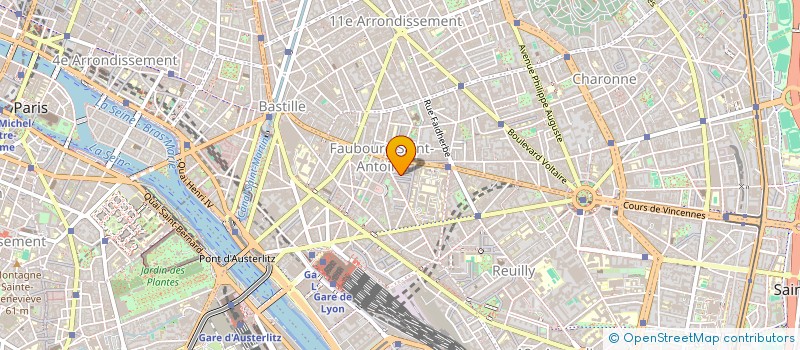 localisation de l'entreprise MONSIEUR BENOIT GAY à PARIS