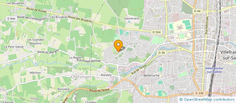 localisation de l'entreprise MONSIEUR BENOIT GEAI  RIVOLET