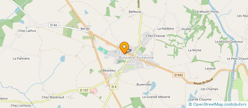 localisation de l'entreprise MONSIEUR BENOIT GEAY  VAL-D'OIRE-ET-GARTEMPE