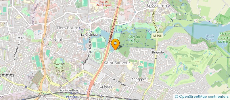 localisation de l'entreprise MONSIEUR BENOIT GELEBART à VILLENEUVE-D'ASCQ