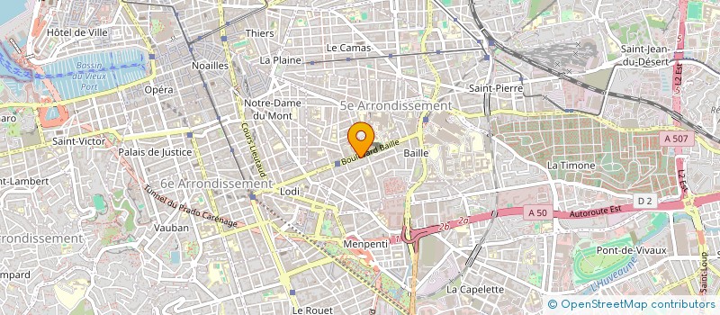 localisation de l'entreprise MONSIEUR BENOIT GEORGES à MARSEILLE