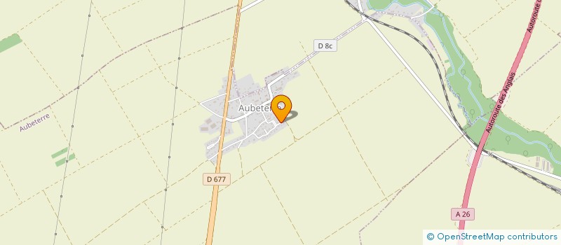 localisation de l'entreprise MONSIEUR BENOIT GERBEAU  AUBETERRE