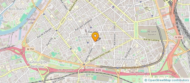 localisation de l'entreprise MONSIEUR BENOIT GHOZLAN  LILLE