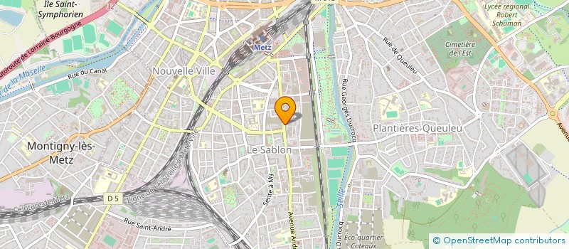 localisation de l'entreprise MONSIEUR BENOIT GIANNANGELI  METZ