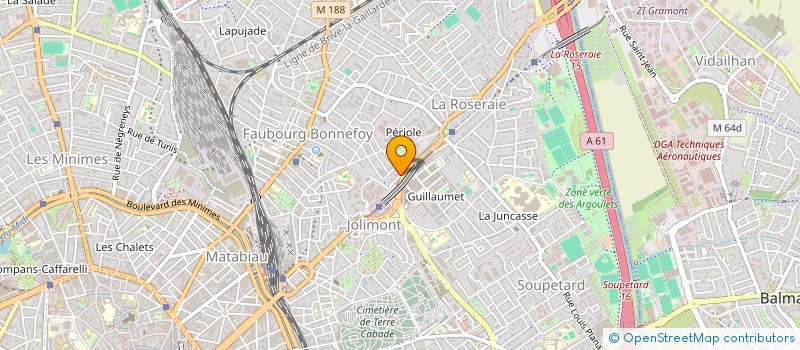 localisation de l'entreprise MONSIEUR BENOIT GIGNOUX  TOULOUSE