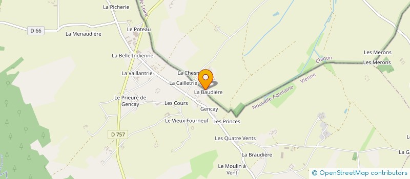 localisation de l'entreprise MONSIEUR BENOIT GILBERT  SERIGNY