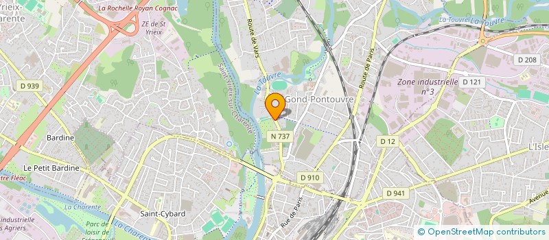 localisation de l'entreprise MONSIEUR BENOIT GILBERT DE VAUTIBAULT  GOND-PONTOUVRE