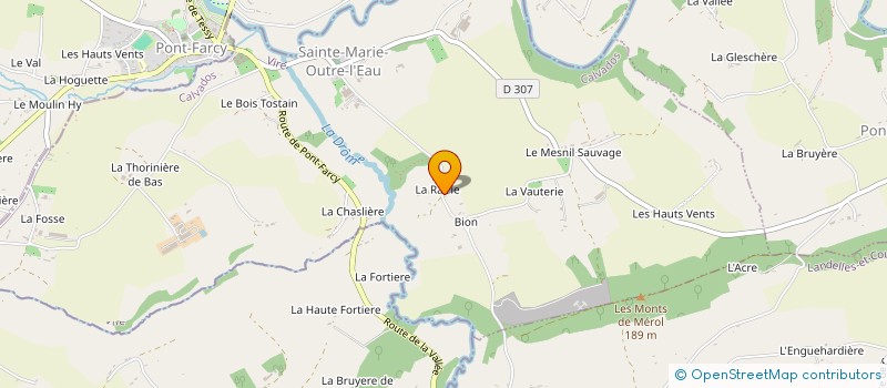 localisation de l'entreprise MONSIEUR BENOIT GILLES à SAINTE-MARIE-OUTRE-L EAU