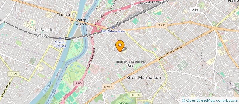 localisation de l'entreprise MONSIEUR BENOIT GILLES à RUEIL MALMAISON