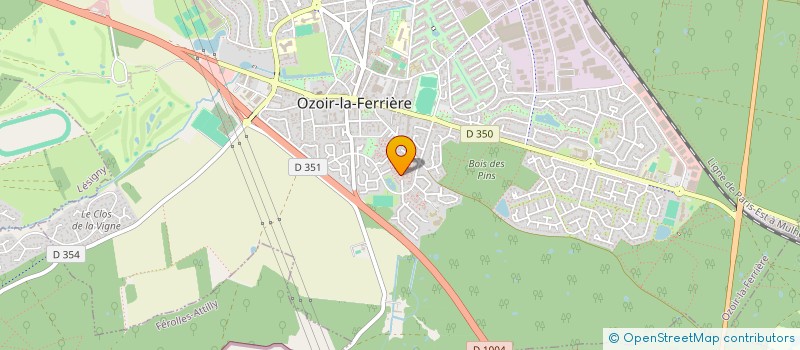 localisation de l'entreprise MONSIEUR BENOIT GINNSZ  OZOIR-LA-FERRIERE
