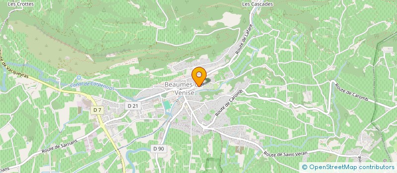 localisation de l'entreprise MONSIEUR BENOIT GIROUSSE  GIGONDAS