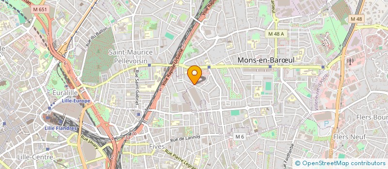 localisation de l'entreprise MONSIEUR BENOIT GLIN à LILLE