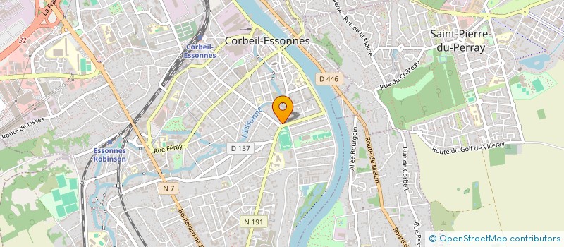 localisation de l'entreprise MONSIEUR BENOIT GOBERT à CORBEIL-ESSONNES