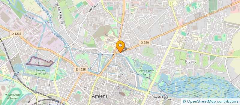 localisation de l'entreprise MONSIEUR BENOIT GODET  AMIENS