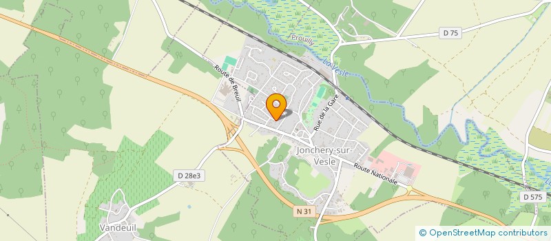 localisation de l'entreprise MONSIEUR BENOIT GOFFIN  JONCHERY-SUR-VESLE