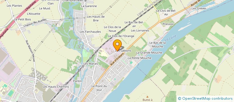 localisation de l'entreprise MONSIEUR BENOIT GOIN à MEUNG-SUR-LOIRE
