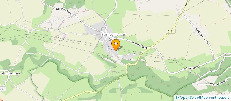 localisation de l'entreprise MONSIEUR BENOIT GORVEL  BARNEVILLE-SUR-SEINE